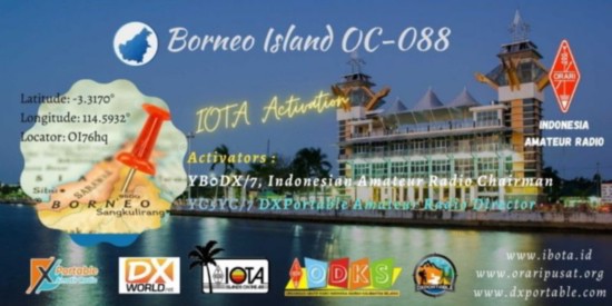 Borneo - IOTA OC-088 Activation