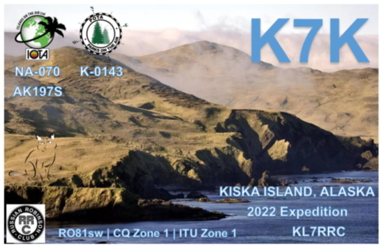 K7K : Kiska Island Alaska